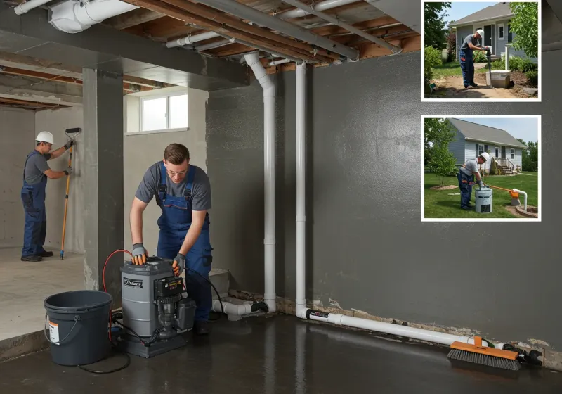Basement Waterproofing and Flood Prevention process in Mesa, AZ